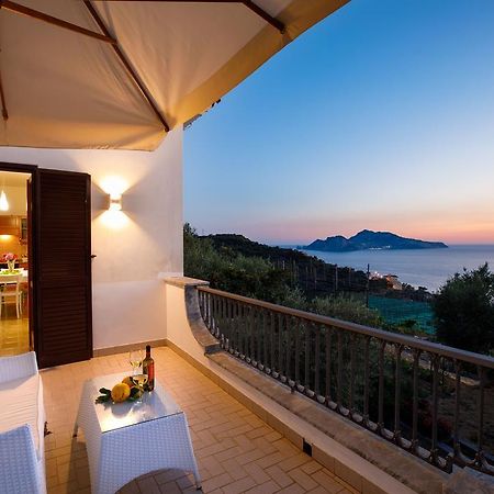 Il Nido Del Gabbiano Apartment Massa Lubrense Bagian luar foto